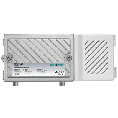 Abbildung von Axing BVS 13 69 Hausanschlussverstärker (30dB, 1006MHz, 98dBµV) mit aktivem Rückkanal 5 65 MHz