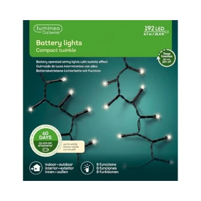 Abbildung von Lumineo LED Kompaktbeleuchtung schwarz/warmes weiss 470cm