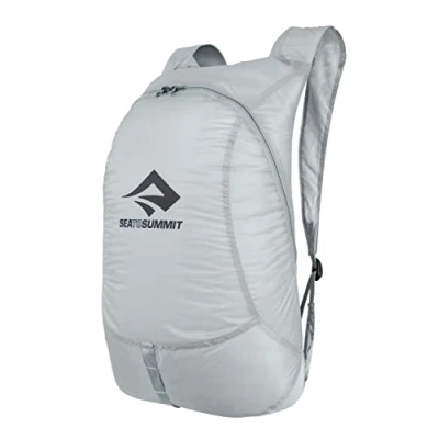 Abbildung von Sea to Summit Ultra Sil Tagesrucksack 20L Wasserabweisender &amp; Ultraleichter Rucksack Cordura Gewebe 30D Eiergroßer Packsack 2 Wege Reißverschluss Für Reisen HighRise Grey 72g