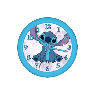 Abbildung von Lilo &amp; Stitch Wanduhr analoge mit 25 cm Durchmesser