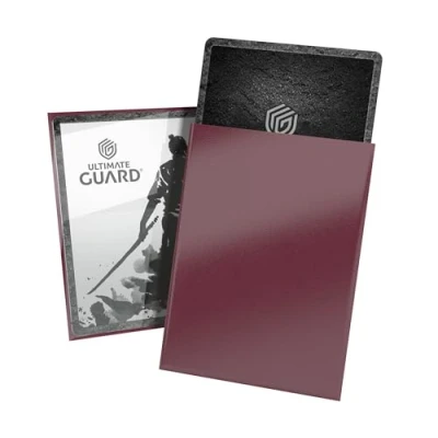 Abbildung von Ultimate Guard Katana Card Sleeves, 100 Standard Size TCG 66 x 91mm, Radiant Plum Back, Tournament No PVC &amp; Acid Free, High Clarity