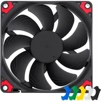 Abbildung von Noctua NF A9x14 HS PWM chromax.black.swap, Leiser Schmaler Premium Lüfter, 4 Pin (92x14mm, Schwarz)