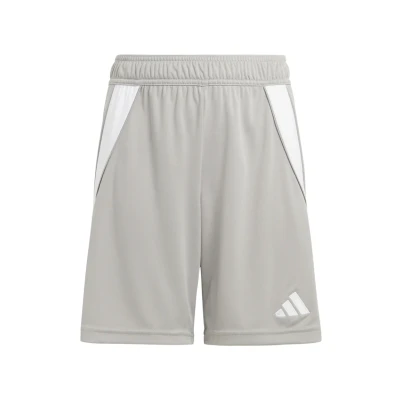 Abbildung von adidas Performance TIRO kurze Sporthose für Kinder, Größe: 176, Grauweiss