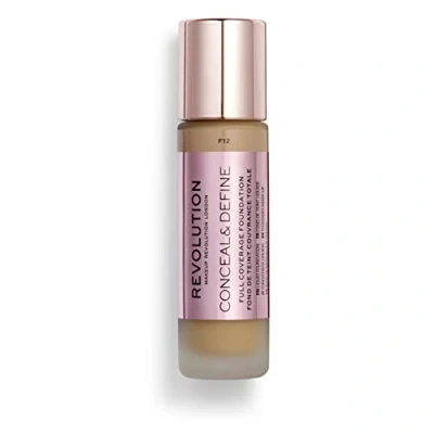 Abbildung von Makeup Revolution, Conceal &amp; Define Grundierung, F12, 23ml