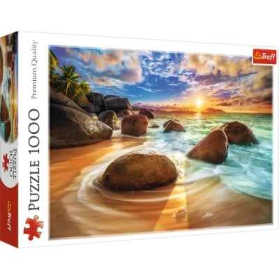 Abbildung von Trefl TR10461 Samudra Beach, Indien 1000 Teile, Premium Quality, für Erwachsene und Kinder ab 12 Jahren Puzzle, Farbig