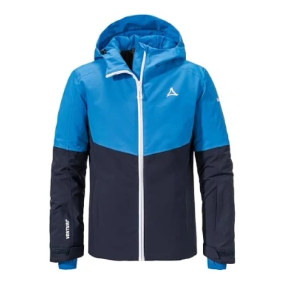 Abbildung von Schöffel Mädchen Ski Jacket Rastkogel G, wasserdichte, atmungsaktive Skijacke, Kinder Winterjacke mit 4 Wege Stretch und verstellbarem Armabschluss, navy blazer, 152