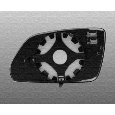 Abbildung von MAGNETI MARELLI 351991305880 Spiegelglas, Außenspiegel VOLKSWAGEN: Polo IV Schrägheck, SKODA: Octavia 2 Combi, II Schrägheck kfzteile,