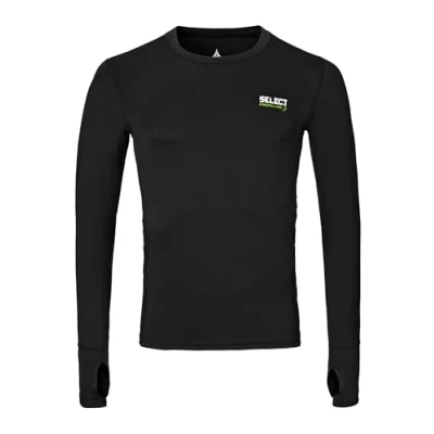 Abbildung von Select Kompressions Shirt Lang, 14/16, schwarz, 5690214111