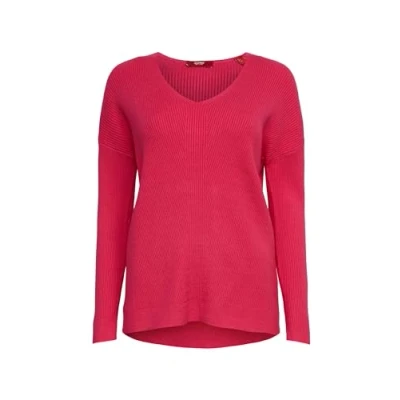 Abbildung von ESPRIT Damen 994ee1i303 Pullover, 660/Pink Fuchsia, Medium