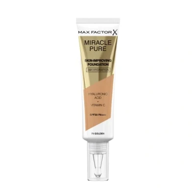 Abbildung von MAX Factor Miracle PURE Foundation Foundation, Damen, Größe: 30 ml, Golden
