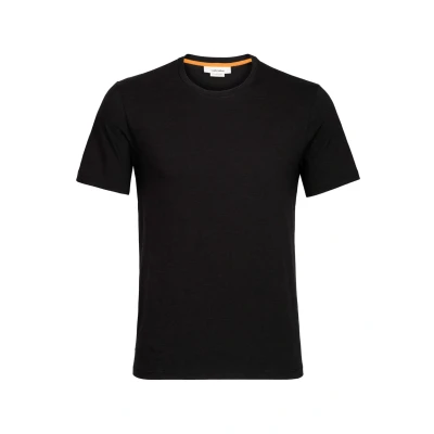 Abbildung von icebreaker Merino Central Classic Tshirt basic Black, Herren, Größe: Small, Black