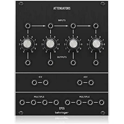 Abbildung von Behringer CP35 ATTENUATORS Legendäres analoges Attenuator und Multiples Modul für Eurorack