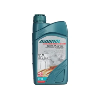 Abbildung von ADDINOL MZ406 SUPER, 2 Takt Motorenöl, raucharm, low smoke, teilsynthetisch, 1 L Dose