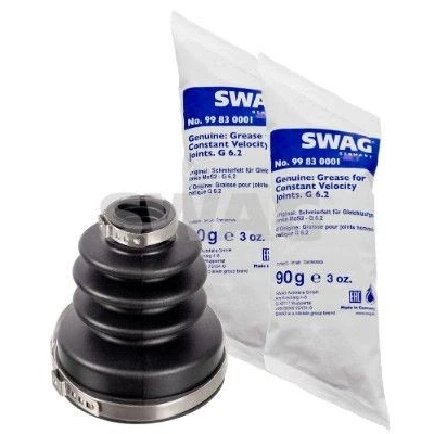 Abbildung von SWAG 33 10 1015 Achsmanschette getriebeseitig, Vorderachse links Gummi FORD: FOCUS 3 Turnier, 3, Grand C Max