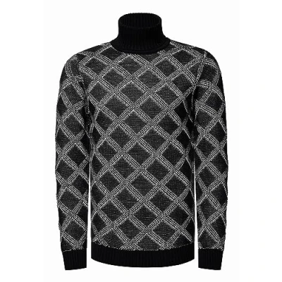 Abbildung von Rusty Neal Rollkragen Strickpullover, Herren, Größe: Large, Schwarz