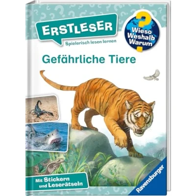 Abbildung von Wieso? Weshalb? Warum? Erstleser, Band 16: Gefährliche Tiere (Erstleser, 16)