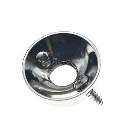 Abbildung von KAISH Klinkenplatte für E Gitarre, Nickel, 6,35 mm, Elektrosockel, Tele Telecaster