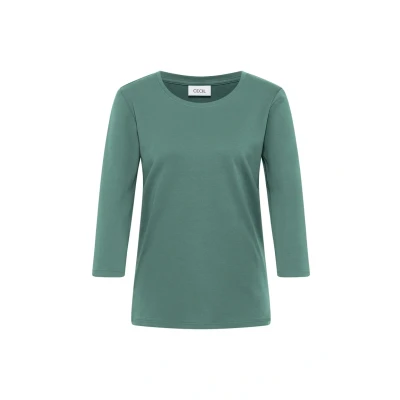 Abbildung von Cecil Langarmshirt, Damen, Größe: XS, Grün
