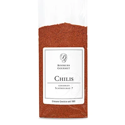 Abbildung von Boomers Gourmet Chilis gemahlen, Schärfegrad 7 Refill 110 g