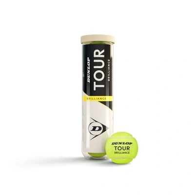 Abbildung von DUNLOP Tennisball Tour Brilliance für alle Beläge (4 Bälle)