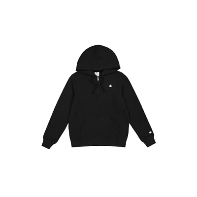 Abbildung von Champion Basic Hooded Kapuzenpullover, Damen, Größe: Small, Black