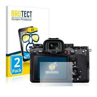 Abbildung von BROTECT (2 Stück Schutzfolie für Sony Alpha 1 Displayschutz Folie Ultra Klar