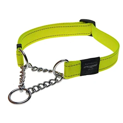 Abbildung von Rogz Utility Wrgerhalsband Kette Gelb Hundehalsband 37 56x2.0 cm...