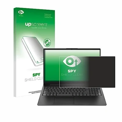 Abbildung von upscreen Anti Spy Blickschutzfolie für Lenovo V15 G4 AMN Privacy Screen Displayschutz Folie [Sichtschutz, Blaulichtfilter]