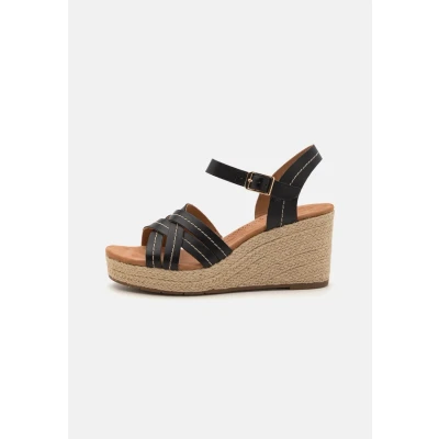 Abbildung von Clarks Sabina Strap Espadrille, Damen, Größe: 41, Black Schuhe