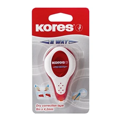 Abbildung von Kores KR84320 Einweg Korrekturroller 2 WAY, auf Blisterkarte