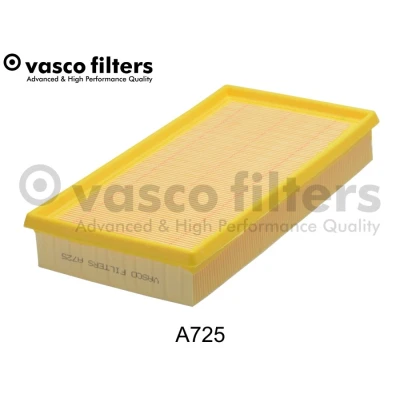 Abbildung von DAVID VASCO A725 Luftfilter rechteckig Filtereinsatz FORD: KA Schrägheck