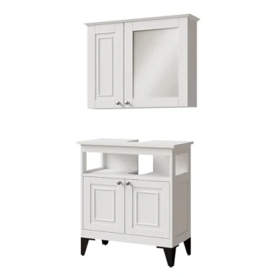 Abbildung von Vicco Badmöbel Set Vanity, Weiß, 2 Teile