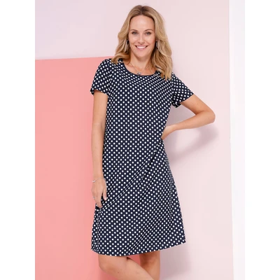 Abbildung von Classic Basics Druckkleid &quot;Kleid&quot;