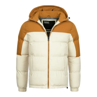 Abbildung von Indicode Jeans Danix Winterjacke, Herren, Größe: Small, Fog