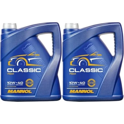 Abbildung von QR Parts Set 85448316 MN7501 5 10L Original MANNOL Classic 10W 40 API SN/SM/CF Öl Motoröl
