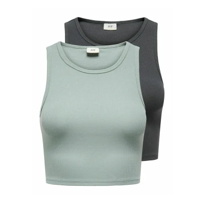 Abbildung von Jdysofia S/L Crop Tank Top 2 Pack JRS