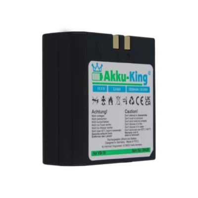 Abbildung von Akku kompatibel mit Godox VB18, VB19 Li Ion 2250mAh für Ving 850 Flash, 860 Flash
