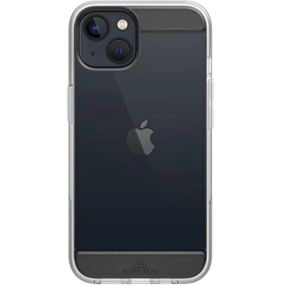 Abbildung von Black Rock Hülle Air Robust Case Passend für Apple iPhone 14 I Handyhülle, Transparent, Durchsichtig, Dünn (Schwarz)
