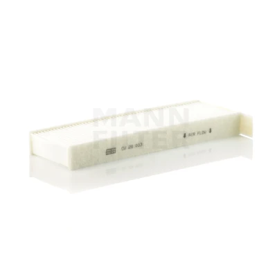 Abbildung von MANN FILTER CU 29 003 2 Innenraumfilter Partikelfilter 293 96 32 CITROËN: C4 Spacetourer, C5 Aircross, Berlingo II, PEUGEOT: 3008 I, 5008 I