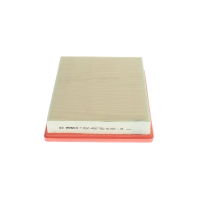 Abbildung von BOSCH F 026 400 792 Luftfilter 49,5mm 226mm 322mm Filtereinsatz MERCEDES BENZ: Sprinter 3.5 t Kastenwagen, Pritsche / Fahrgestell