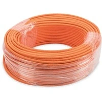 Abbildung von DIGITUS 100 m Cat 7 Netzwerkkabel S FTP (PiMF) Simplex BauPVO Dca LSZH Halogenfrei 1200 MHz Kupfer AWG 23/1 PoE+ Kompatibel LAN Kabel Verlegekabel Ethernet Orange