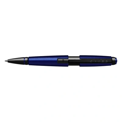 Abbildung von Cross Edge Rollerball (Strichstärke M, Schreibfarbe: schwarz, nachfüllbar, inkl. Premium Geschenkbox) mattblau
