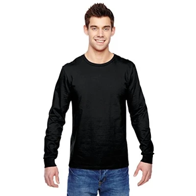 Abbildung von Fruit of the Loom Langarmshirt Farbe: schwarz Größe: XXL