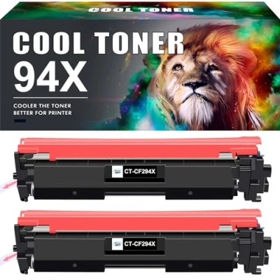Abbildung von Cool Toner Kompatibel Tonerkartusche als Ersatz für HP 94X 94A CF294X CF294A Laserjet Pro MFP M148dw M148fdw M149fdw M118dw M148 M149 M118 (Schwarz, 2er Pack)