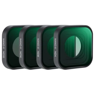 Abbildung von K&amp;F Concept ND Filter Kit für Go Pro Hero 13/12/11/10/9, Kunststoffrahmen