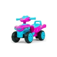Abbildung von Milly Mally Monster Quad Rutscher für Kinder, mit interaktivem Lenkrad, Musiktasten, Stauraum, Licht und Soundeffekten, ergonomischer Sitz, stabile Räder, bis 25 kg, ab 12 Monaten (Pink)