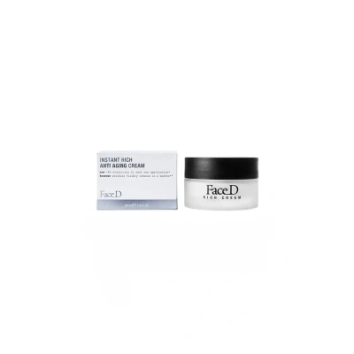 Abbildung von Face D Faced Instant RICH Crema ANTIETÀ Gesichtscreme, Größe: 50 ml, Transparent