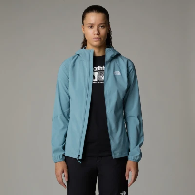 Abbildung von The North Face Nimble Hoodie Windbreaker, Damen, Größe: Medium, Shallow blue