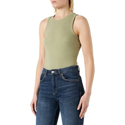 Abbildung von PIECES Damen Pcruka Boxer Tank Top Noos, Tea, S
