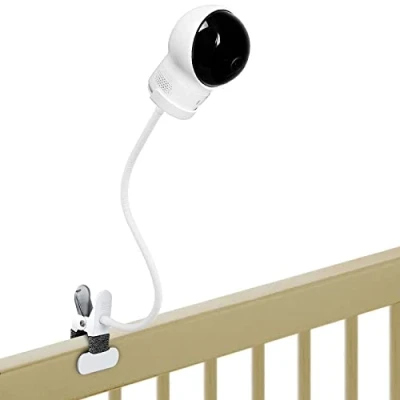 Abbildung von Babyphone Halterung für eufy SpaceView/eufy Spaceview S/eufy Pro Babyphone, Flexible Baby Monitor Ständer Holder Halter Monitorhalter Kinderzimmer Babybett Umrandungen